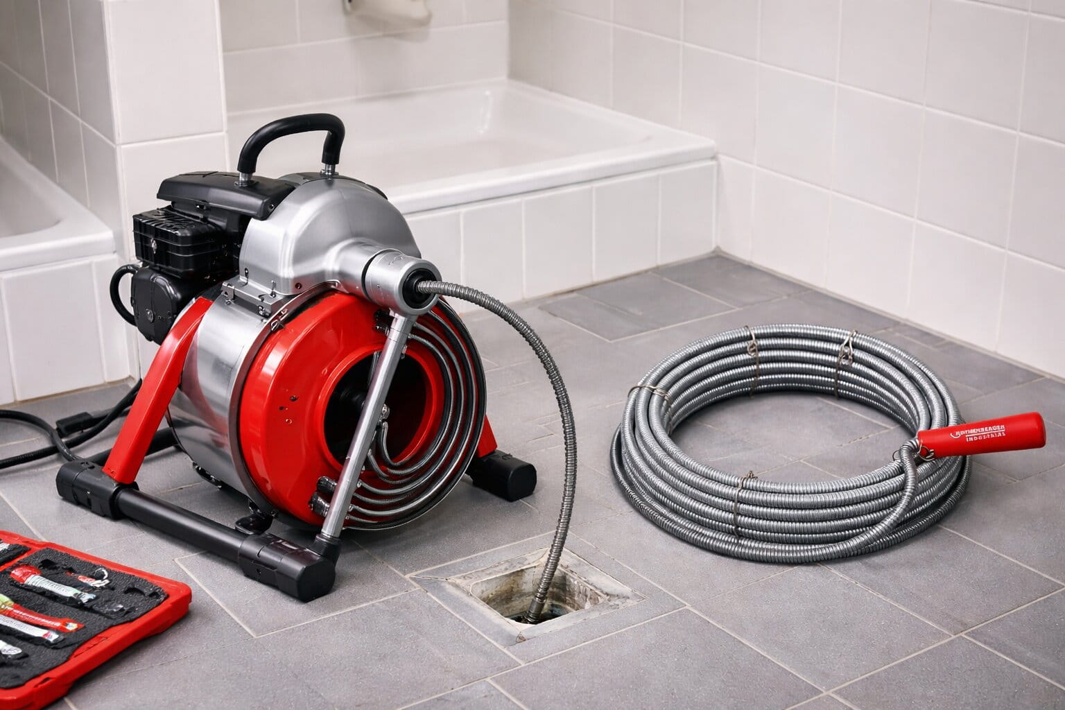 Rohrreinigungsspirale Profi vs. Heimwerker – Unterschiede